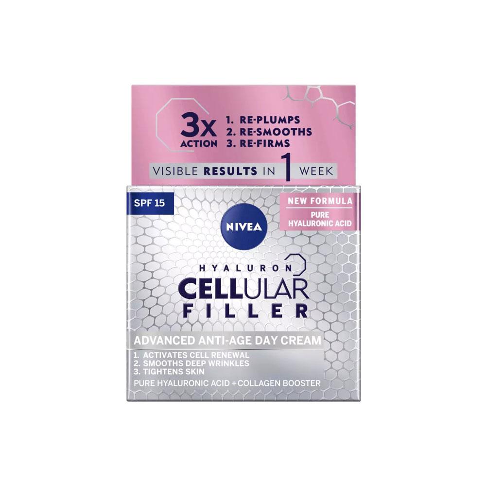 Nivea Hyaluron Cellular Filler Advanced Anti-age Day Cream SPF15 – 50ml