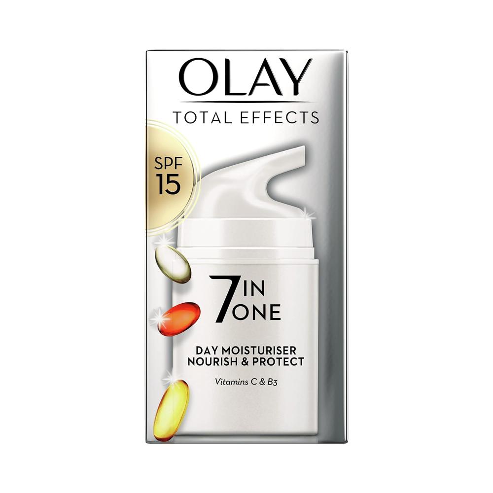 Olay Total Effects 7 in One Day Moisturiser with Vitamins C & B3 – 50ml