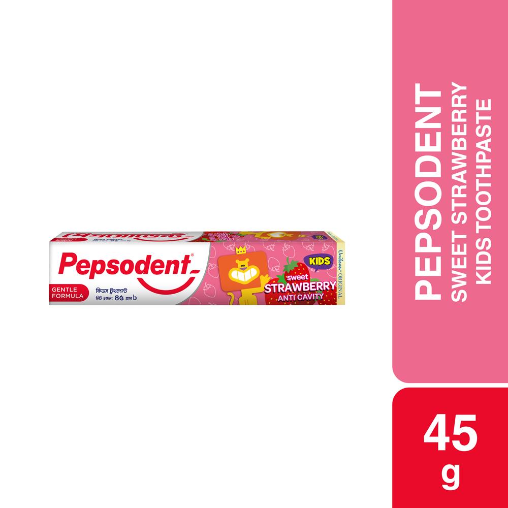 Pepsodent Kids Toothpaste Sweet Strawberry 45g – 45gm