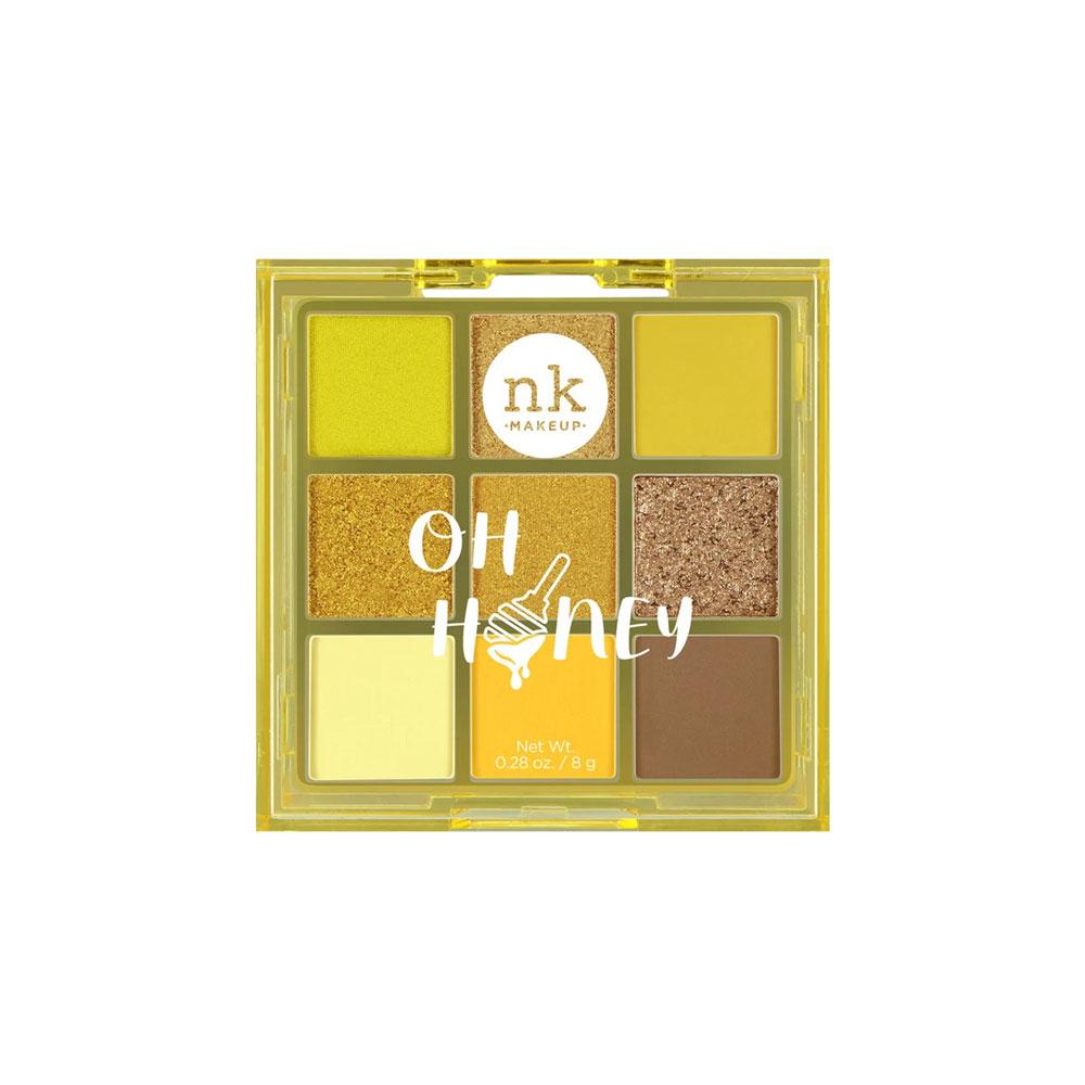 NICKA K Pop Neon Nine Color Eyeshadow Palette Oh Honey ES0909 – 8gm