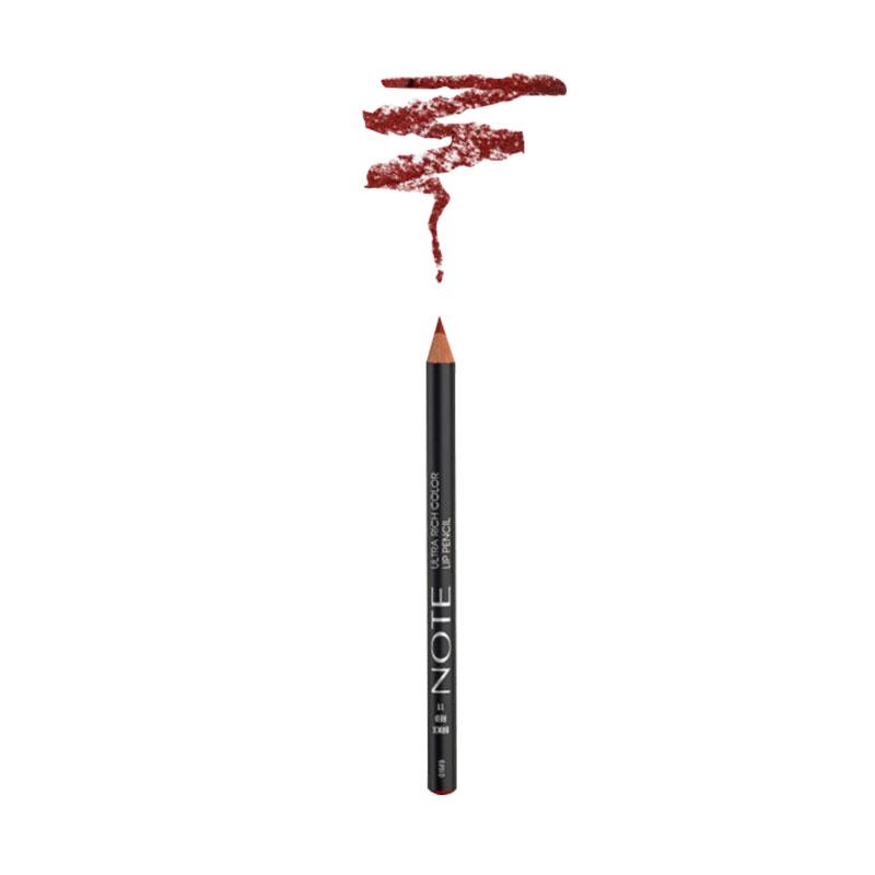 Note Ultra Rich Color Lip Pencil Brick Red 11 – 1.1gm