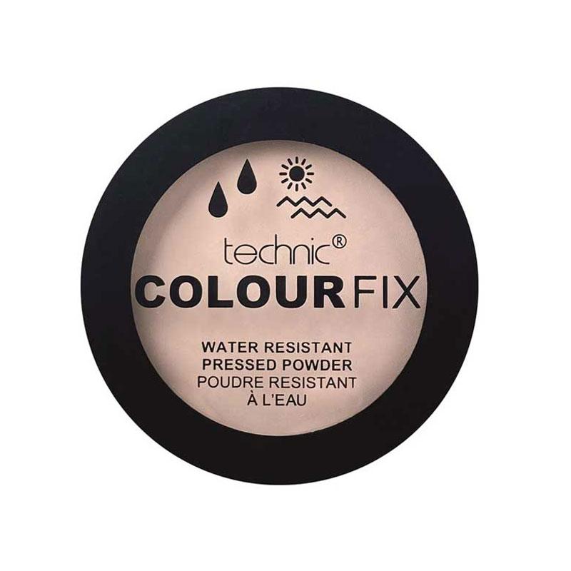 Technic Colour Fix Water Resistant Pressed Powder Blanched Almond – 10gm