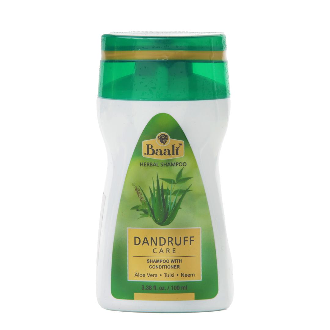Baali Herbal Dandruff Care Shampoo With Conditioner Aloe Vera Tulsi Neem – 100ml