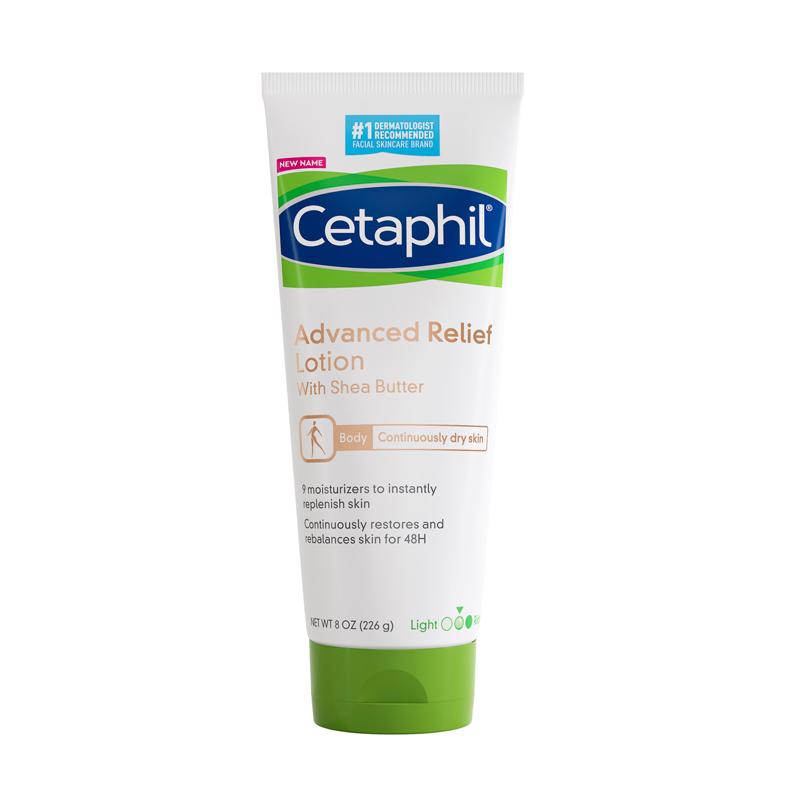Cetaphil Advanced Relief Lotion For Continuously Dry Skin With Shea Butter – 226gm