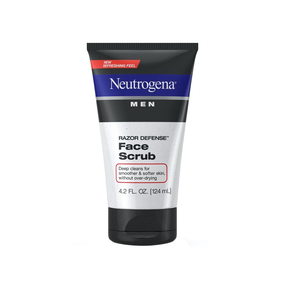 Neutrogena Men Razor Defense Face Scrub – 124ml
