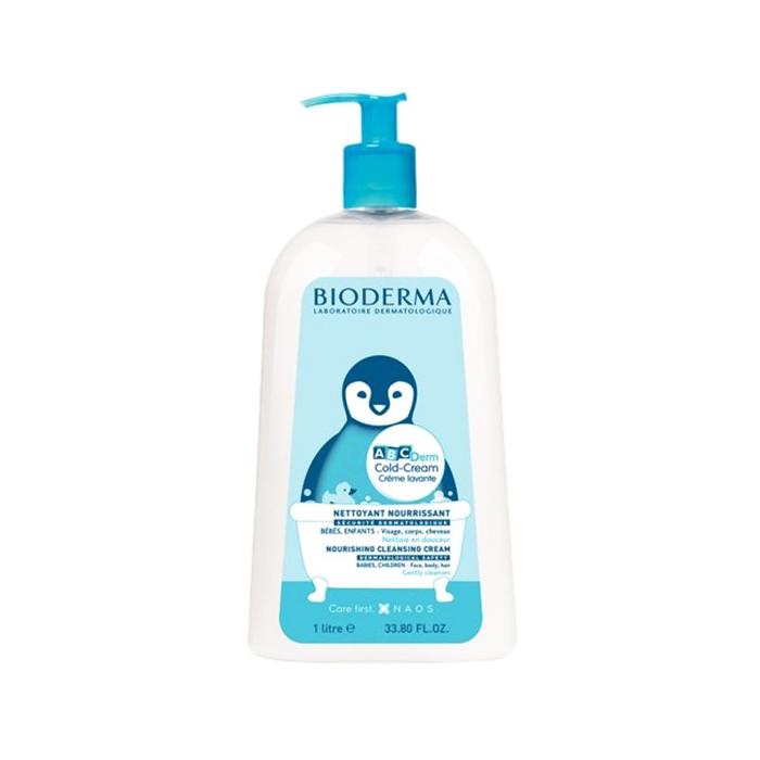 Bioderma ABC Derm Cold Cream Nourishing Cleansing Cream – 1000ml