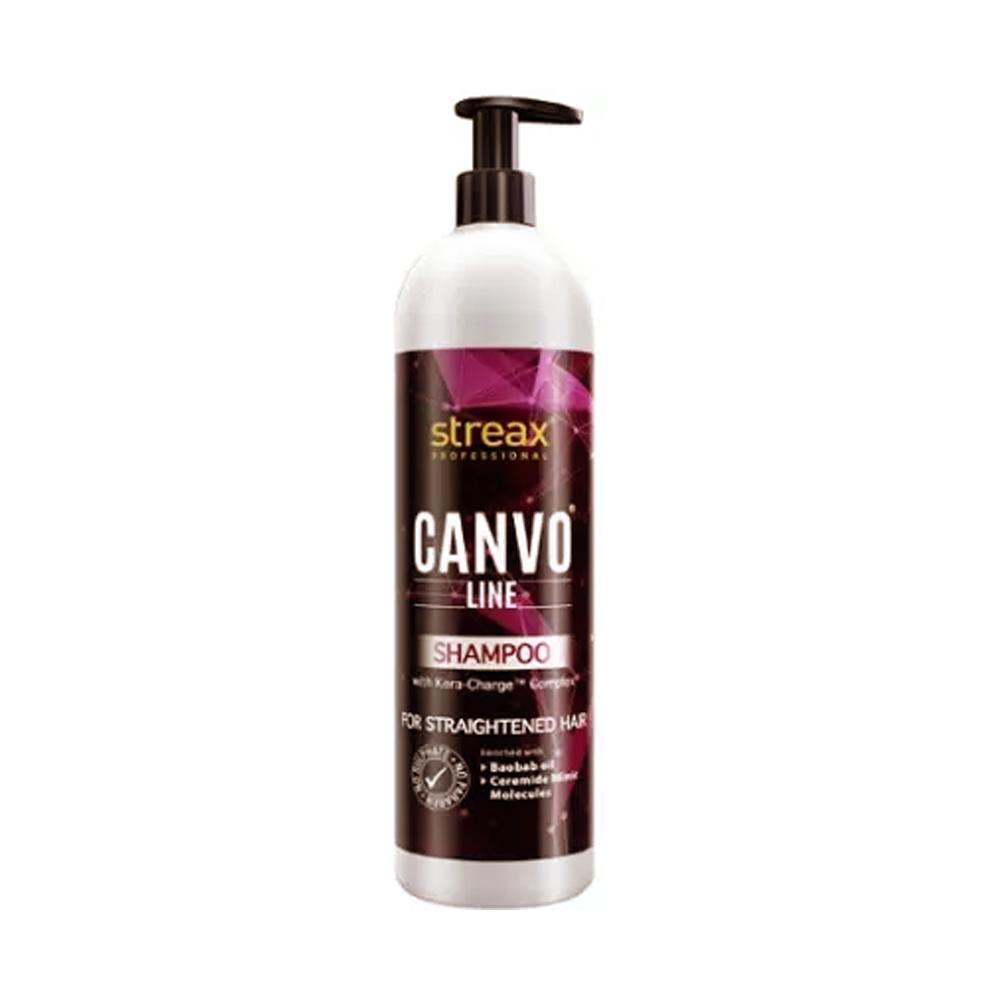 Streax Professionals Canvoline Shampoo for Straightened Hair – 1000ml