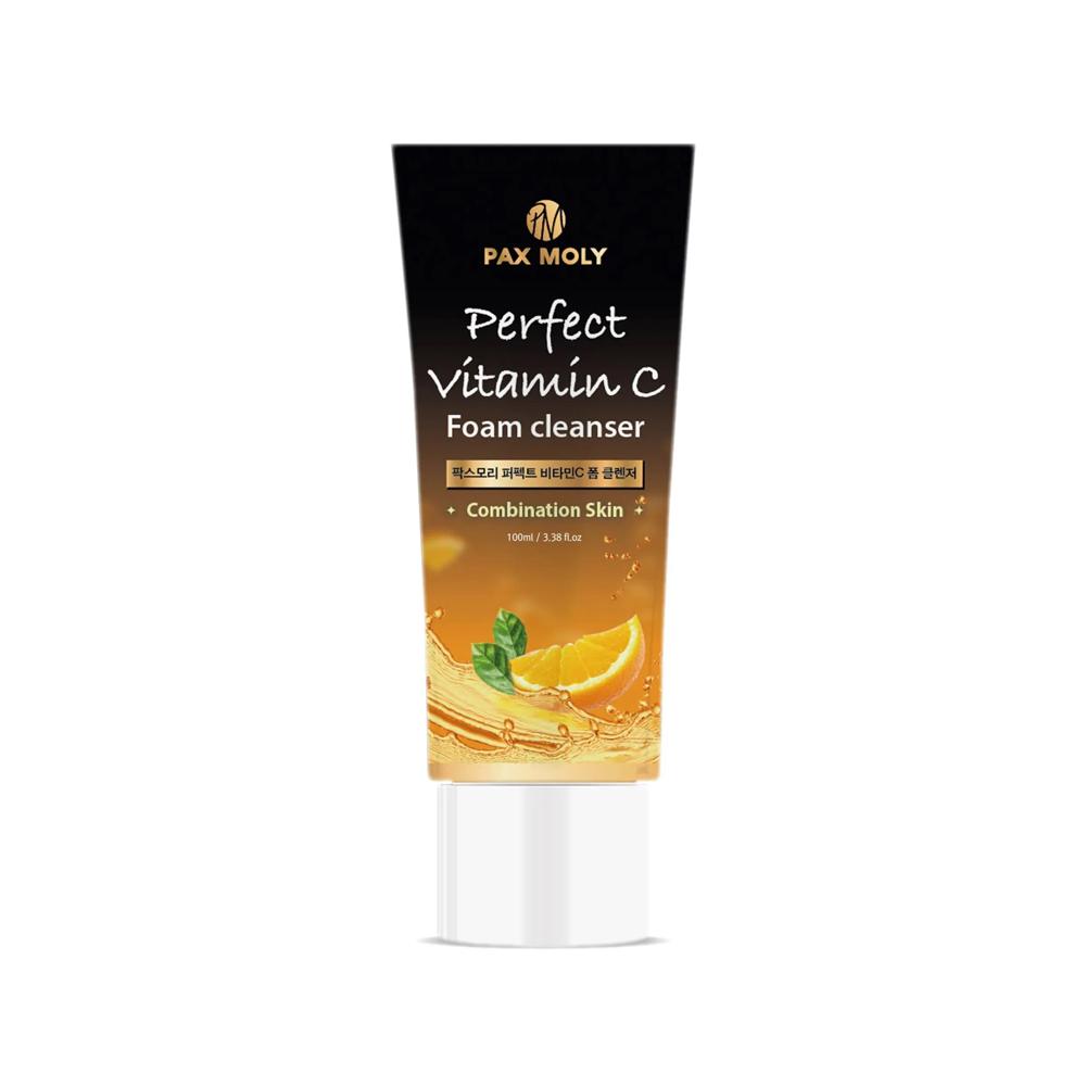 Pax Moly Perfect Vitamin C Foam Cleanser Expiry Date(07/09/2025) – 100ml