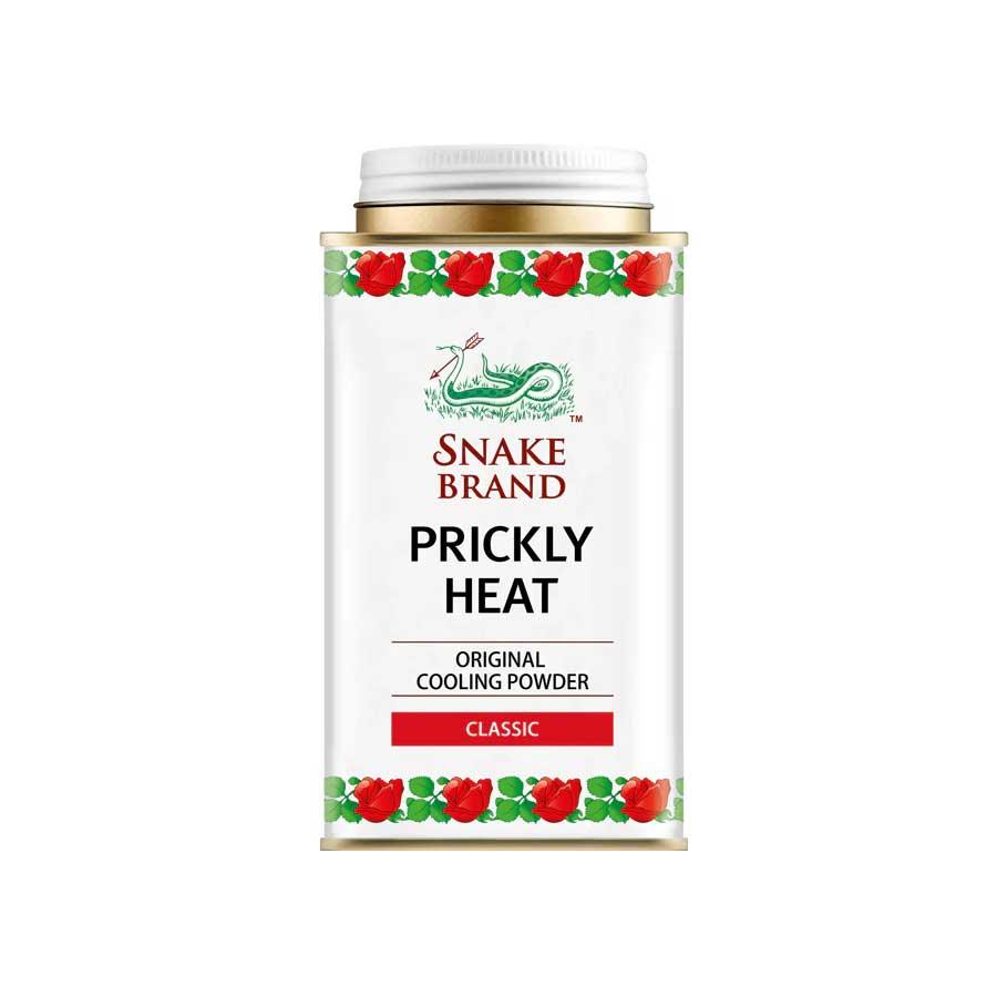 Snake Brand Prickly Heat Cooling Powder Classic Scent – 140gm