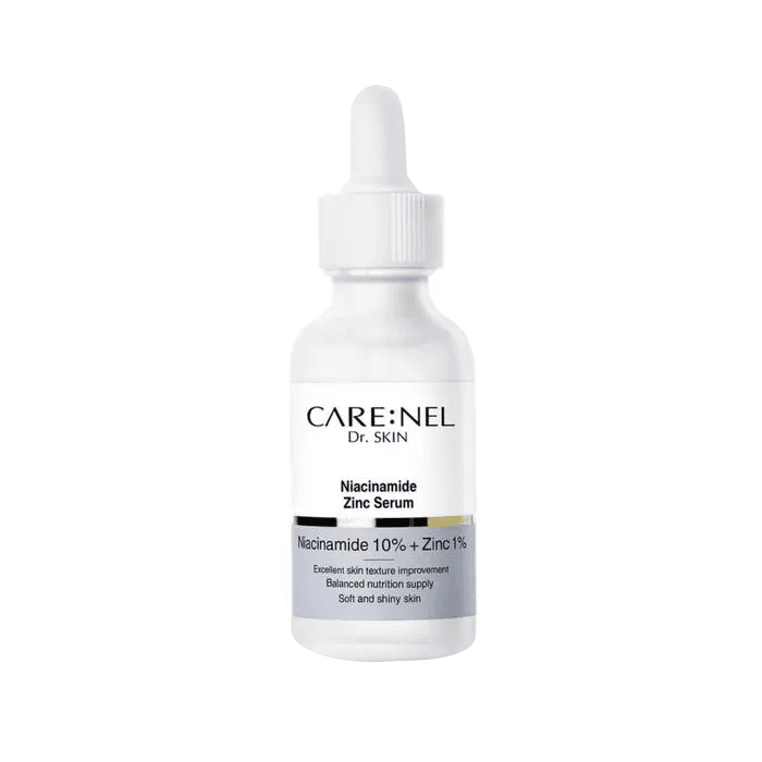 Care:Nel Niacinamide 10% Zinc 1% Serum
CARE:NEL NIACINAMIDE 10% ZINC 1% SERUM – Care Nel – 30ml