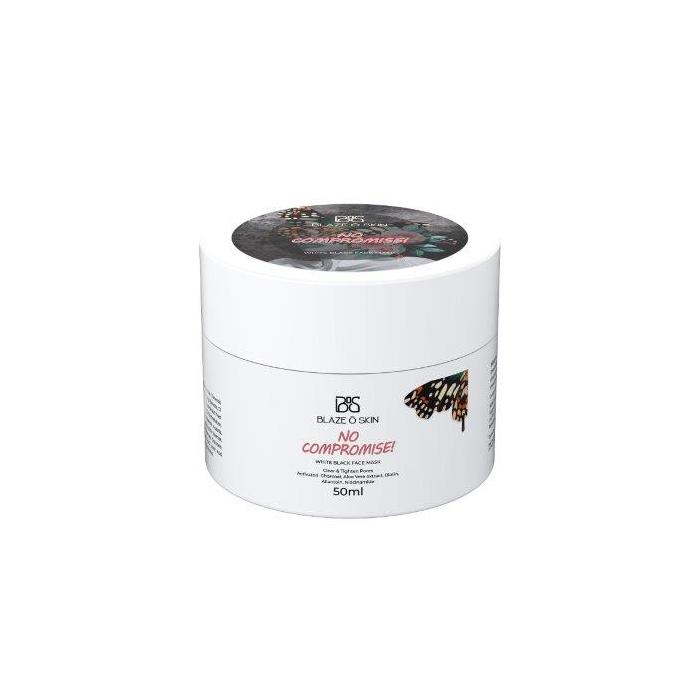 Blaze O Skin White Black Face Mask No Compromise – 50ml