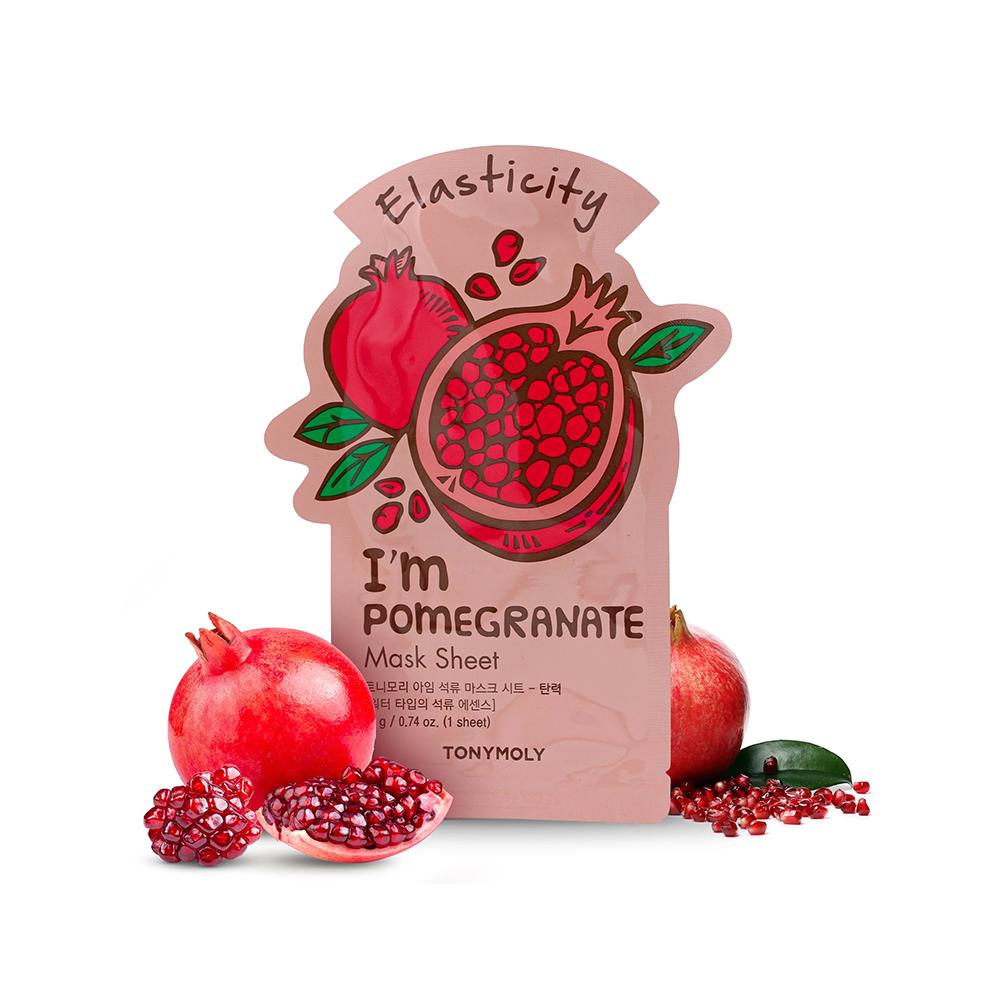 Tonymoly I'm Real Pomegranate Sheet Mask – 21gm