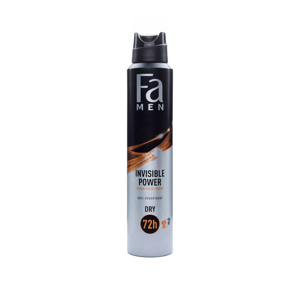Fa Men Invisible Power Deodorant Body Spray – 200ml