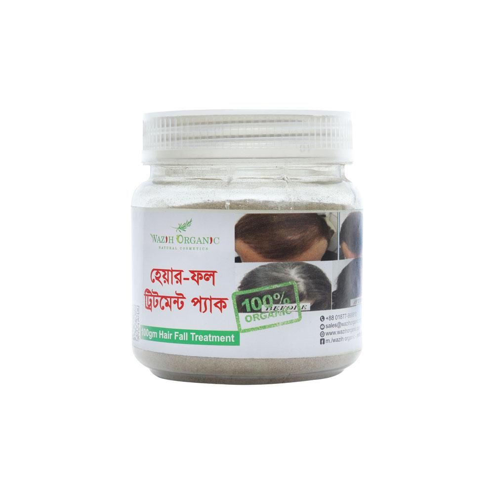 Wazih Organic Hairfall Treatment Pack – 100gm