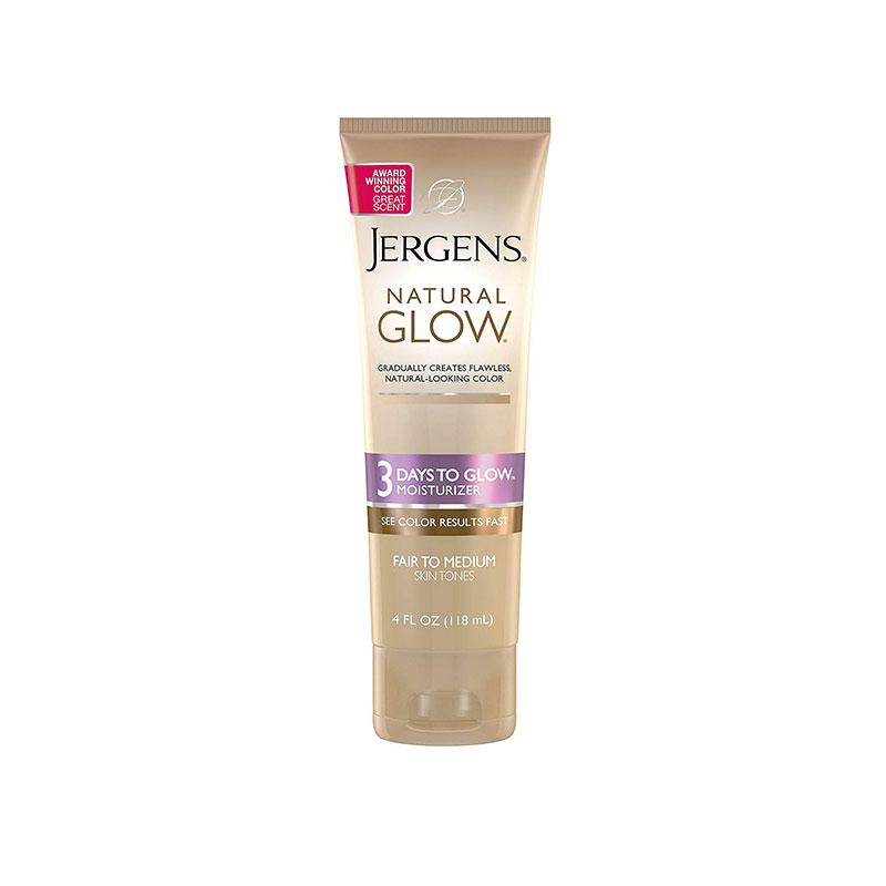 Jergens Natural Glow 3 Days to Glow Moisturizer Fair To Medium Skin Tones – 118ml
