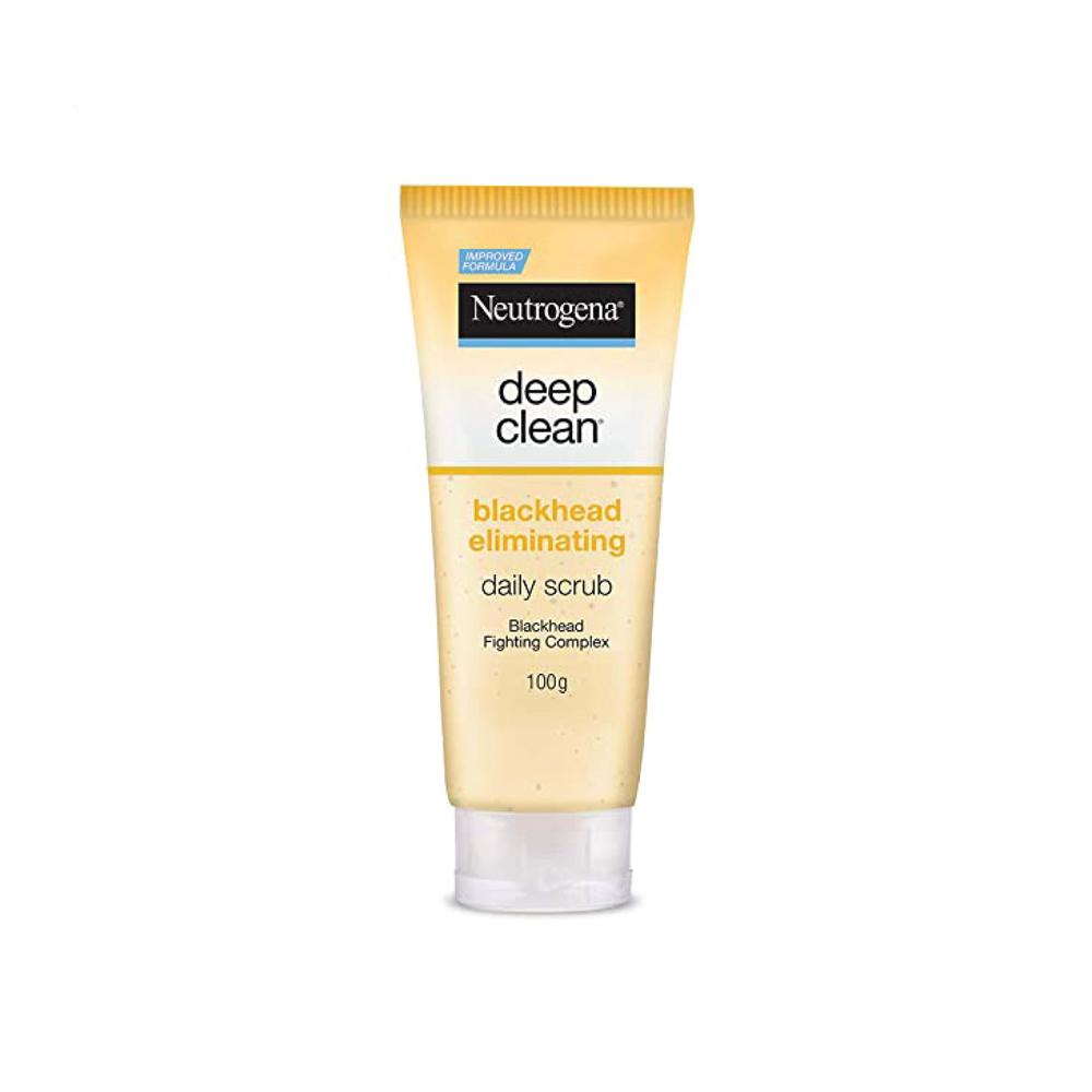 Neutrogena Deep Clean Scrub Blackhead Eliminating Daily Scrub 100.0 gm(Expiry Date: 31st Oct,2024) – 100gm