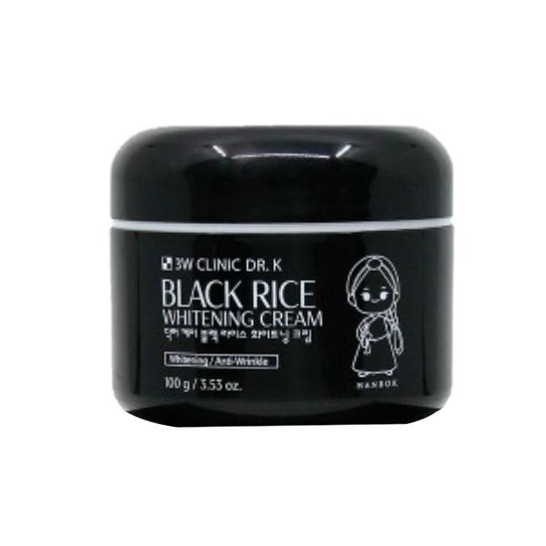 3W Clinic Dr. K Black Rice Whitening Cream – 100ml