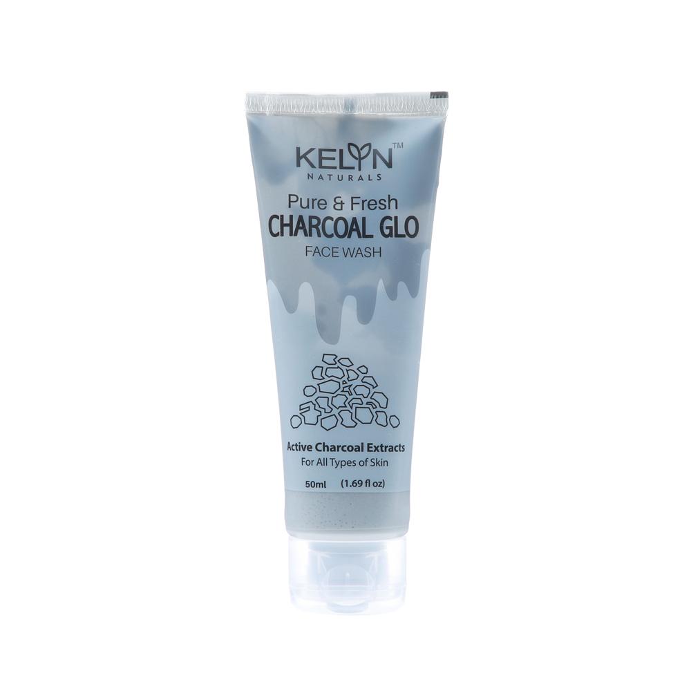 Kelyn Face Wash Charcoal Glo – 50ml