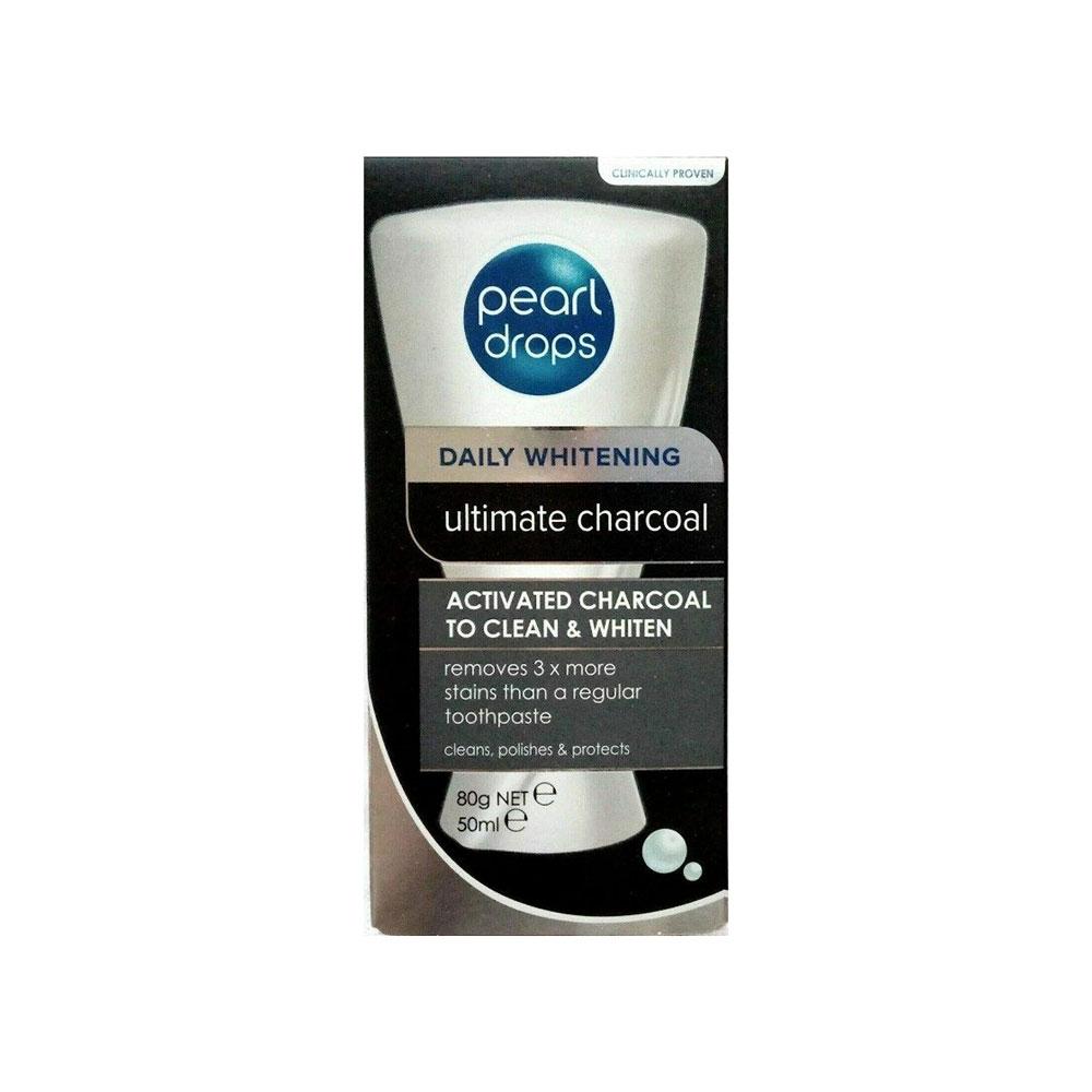 Pearl Drops Activated Charcoal Teeth Whitening Toothpaste – 50ml