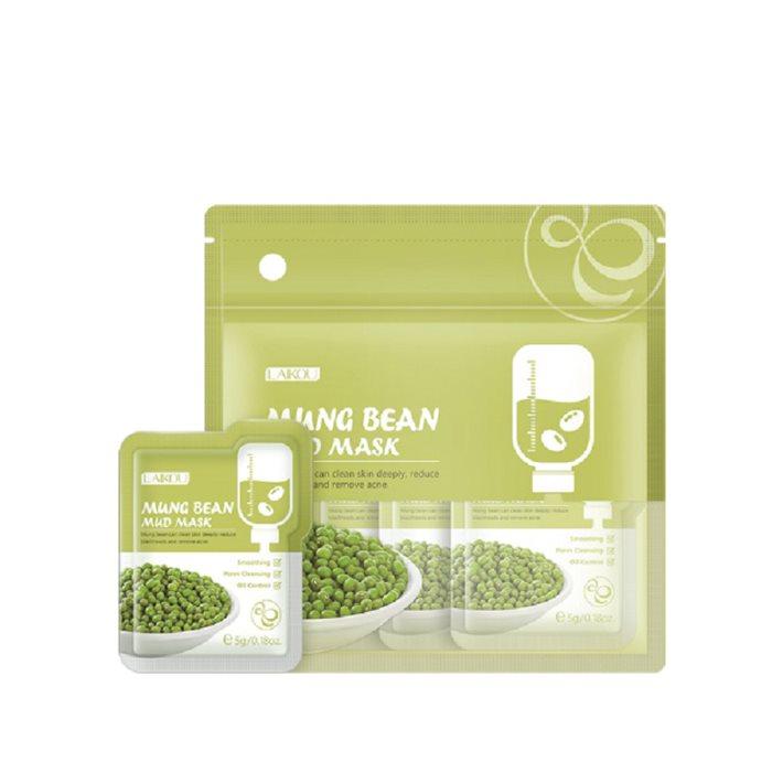 Laikou Mung Bean Mud Mask (12 Pcs) – 60gm