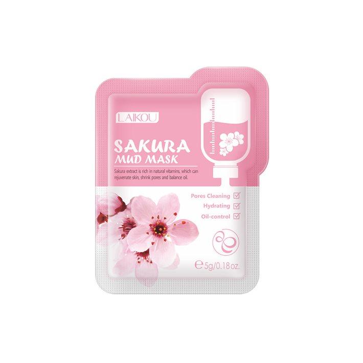Laikou Sakura Mud Mask (1 Pc) – 5gm
