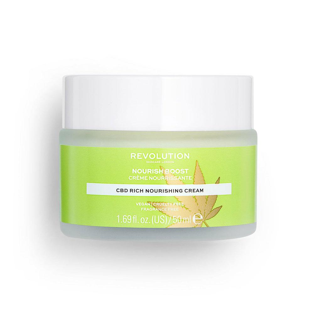 Makeup Revolution Skincare Cbd Nourish Boost Cream – 50ml