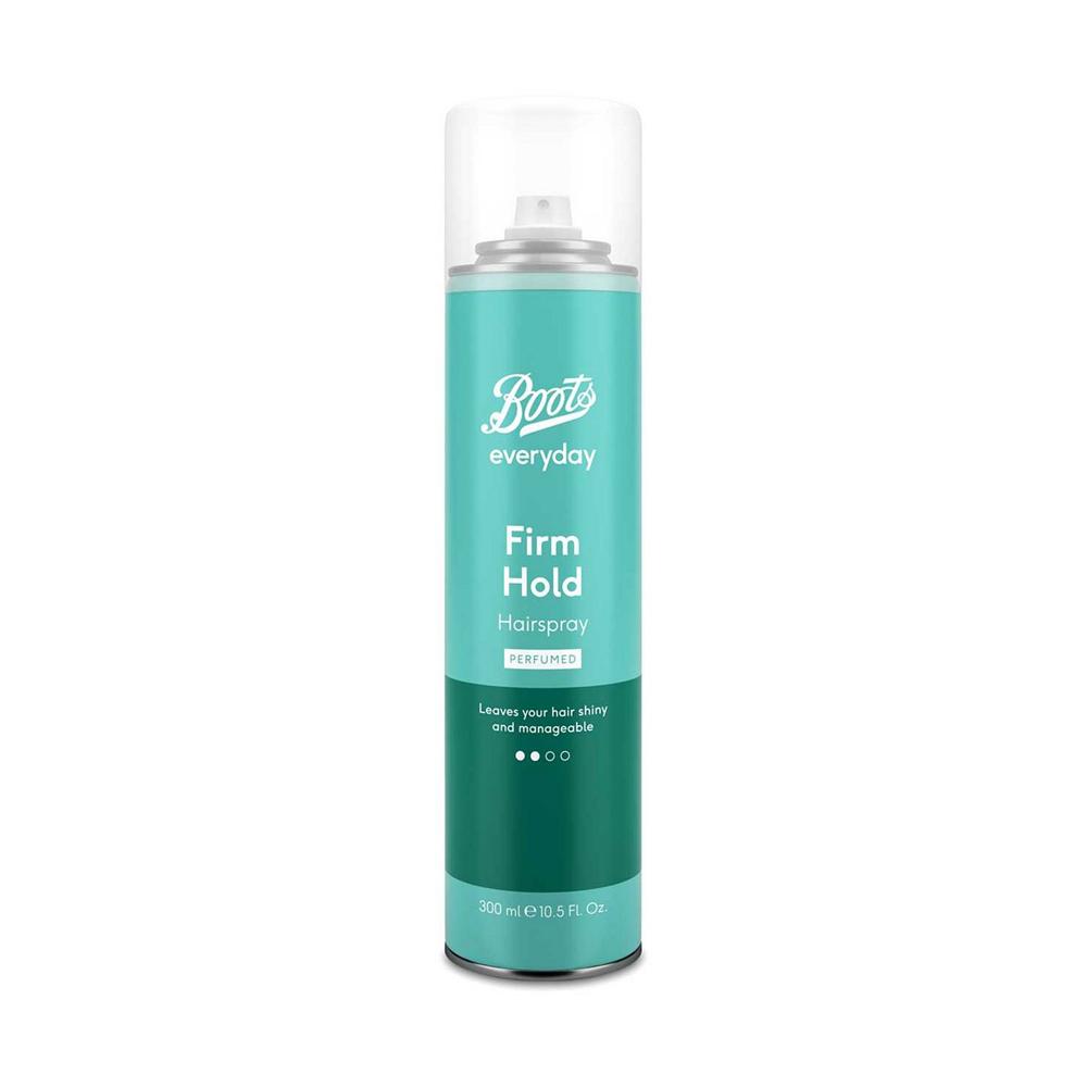 Boots Everyday Firm Hold Hairspray Perfumed-Green – 300ml
