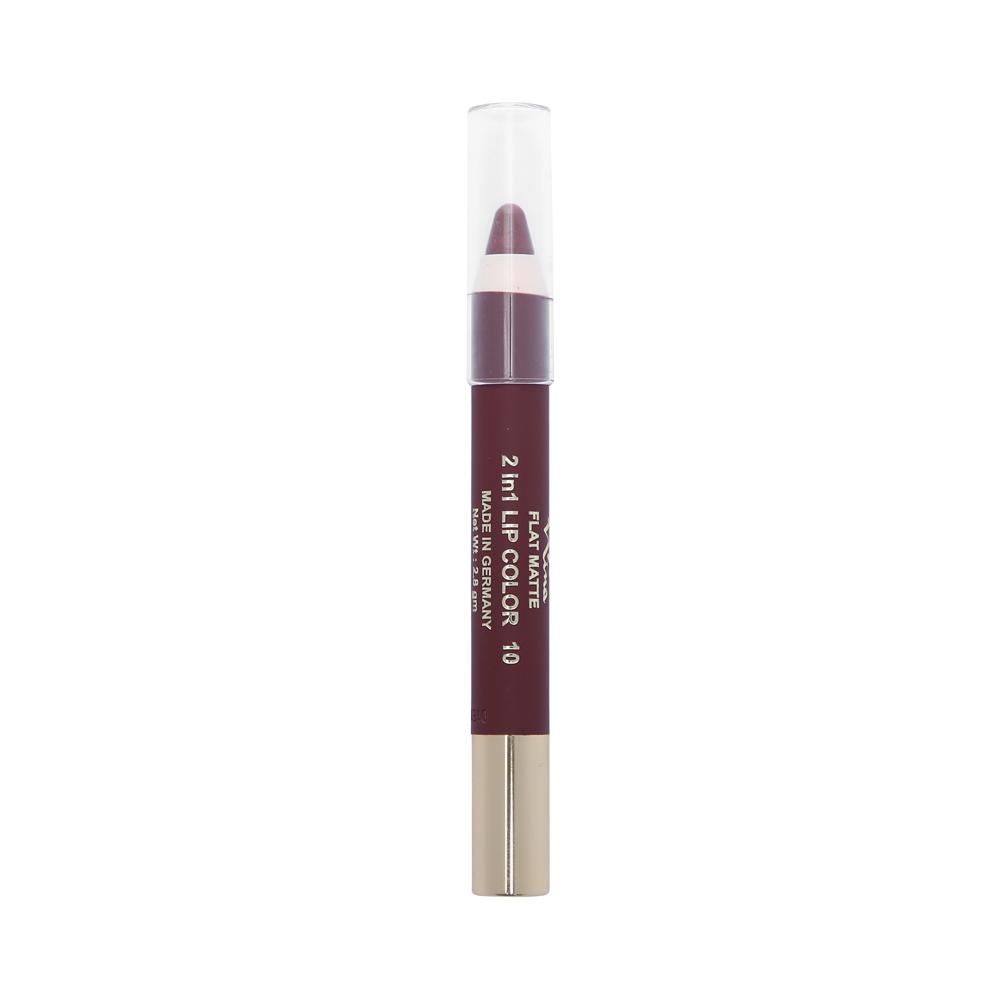 Miss & Mrs. Nina Flat Matte 2 in 1 Lip Color 10 – 2.8gm