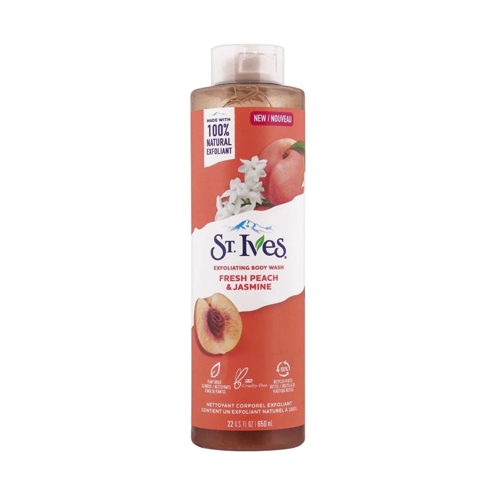 St.Ives Exfoliating Fresh Peach & Jasmine Body Wash – ST. Ives – 650ml
