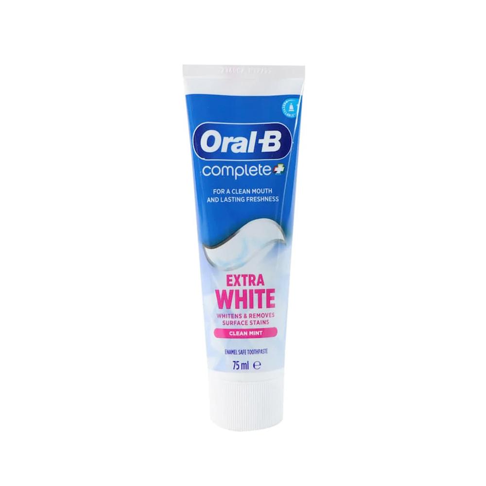 Oral-B Complete Plus Extra White Toothpaste – 75ml