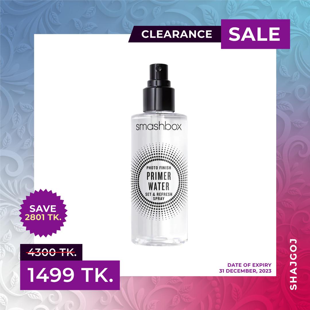 Smashbox PHOTO FINISH PRIMER WATER (Expiry Date: 31/12/2023) – 116ml