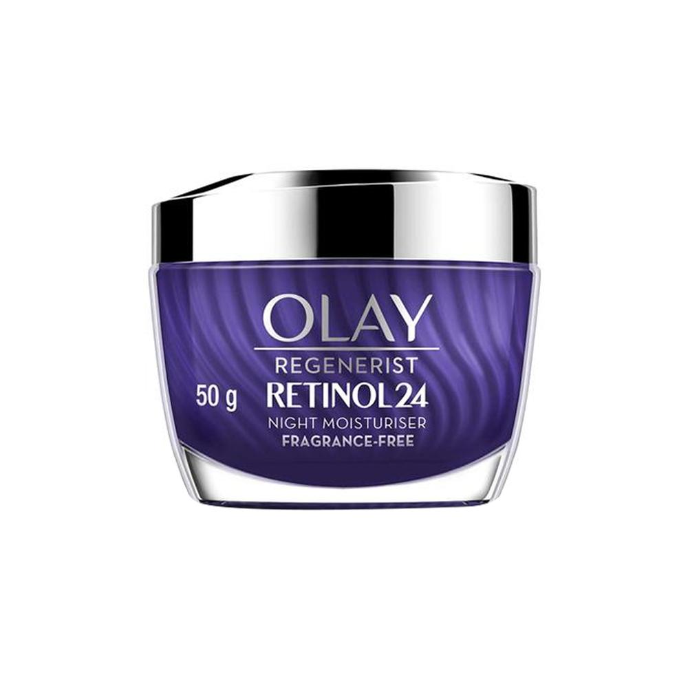 Olay Regenerist Retinol 24 Night Moisturizer Cream Fragrance Free – 50ml