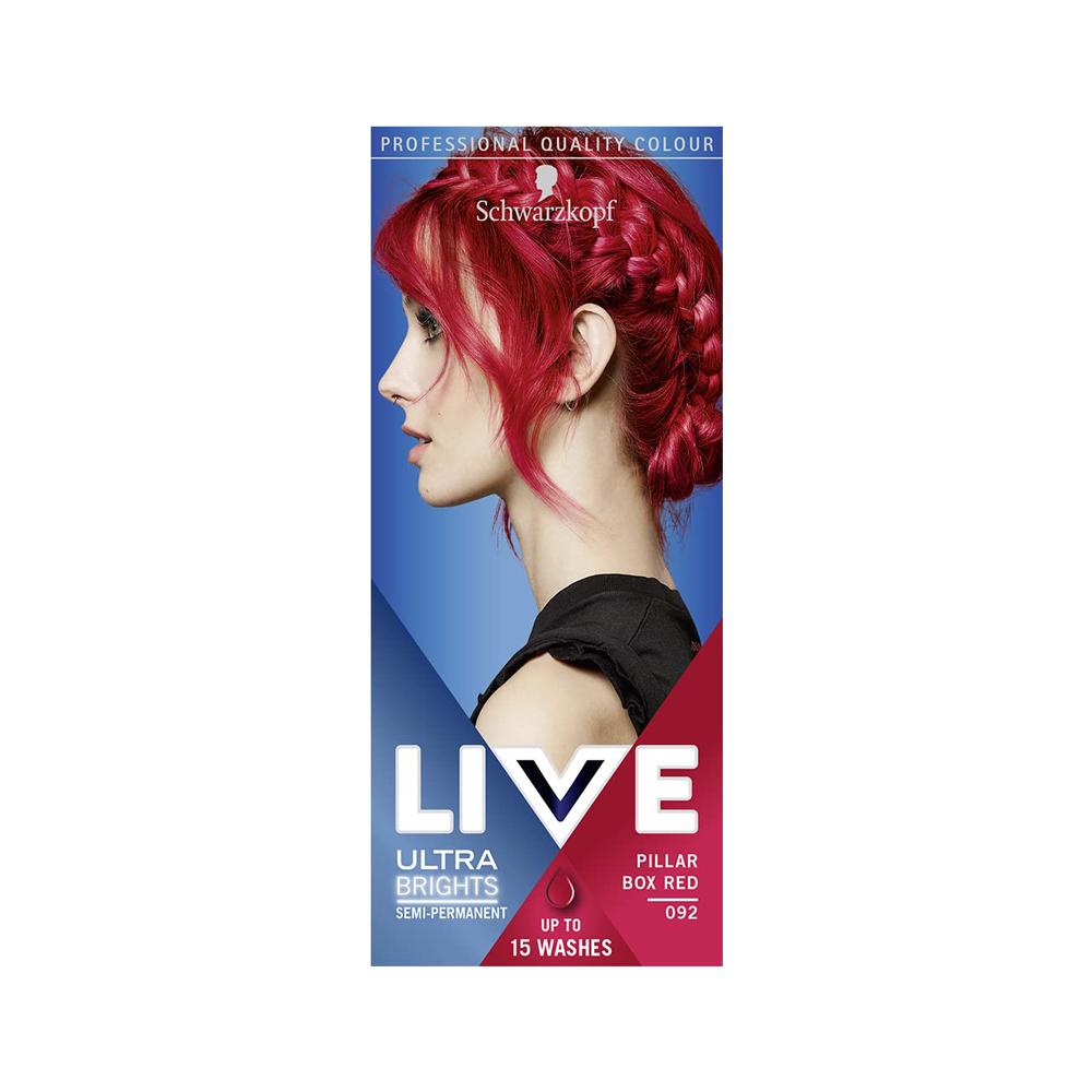 Schwarzkopf Live Ultra Brights Piller Box Red 092