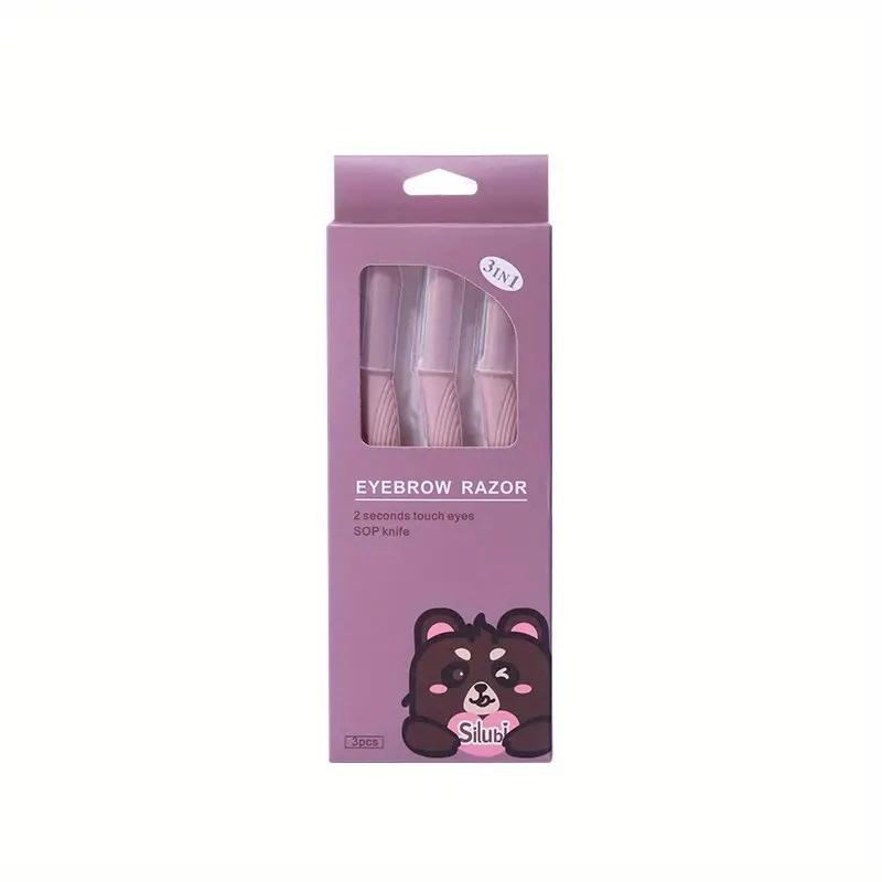 Silubi Eyebrow And Facial Razor (3pcs)