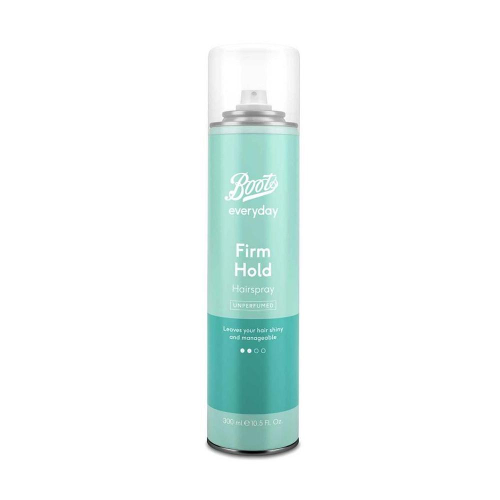 Boots Everyday Unperfumed Hairspray Firm Hold – 300ml