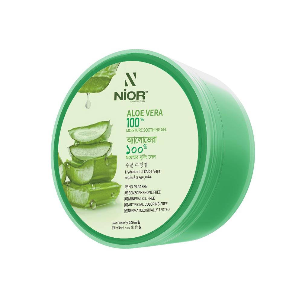NIOR Aloe Vera 100% Moisture Soothing Gel – 300ml