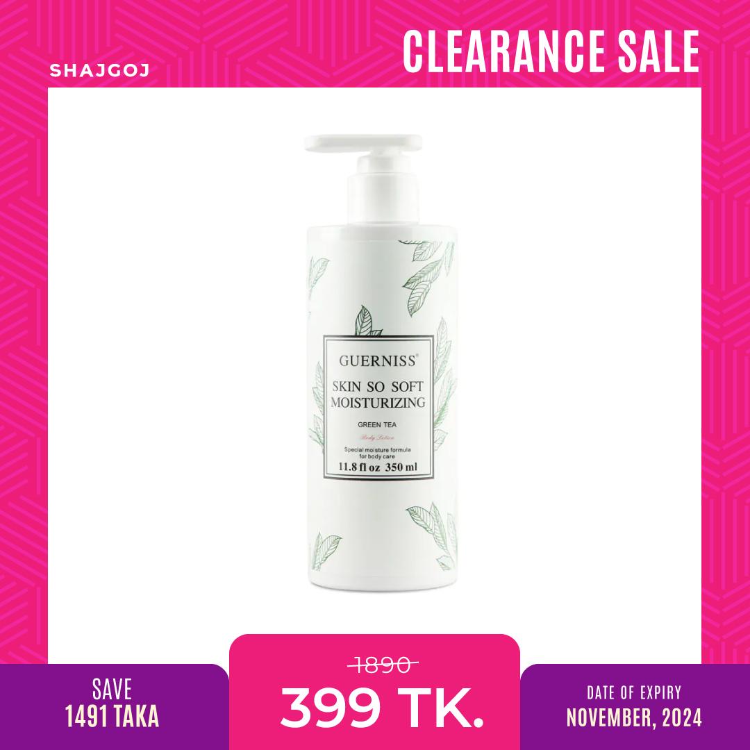 Guerniss Green Tea Moisturizing Body Lotion ( Expire Date:Nov-2024) – 350ml