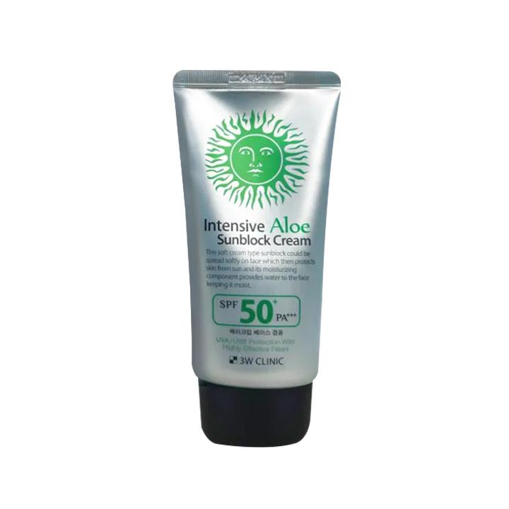 3W Clinic Intensive Aloe Sunblock Cream SPF 50+ PA+++ – 70ml