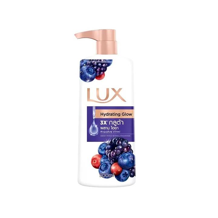 Lux Body Wash Hydrating Glow Sweet Mixed Berries Fragrance – 500ml