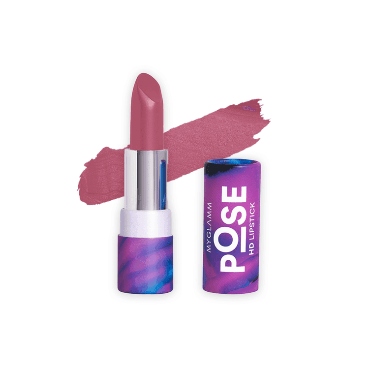 MyGlamm POSE HD Lipstick - Nude Mauve – 4gm