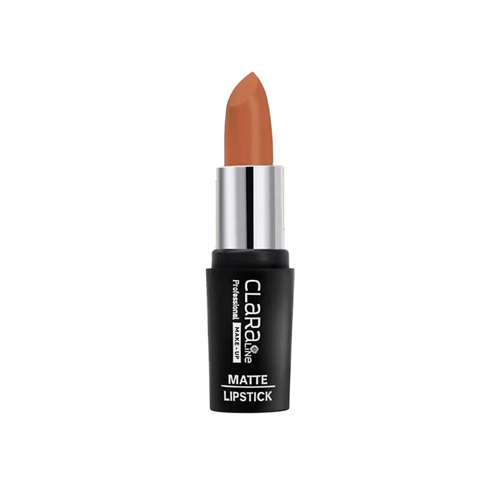 Claraline Professional Make-Up HD Effect Matte Lipstick, 442 Warm Taupe – 4.2gm