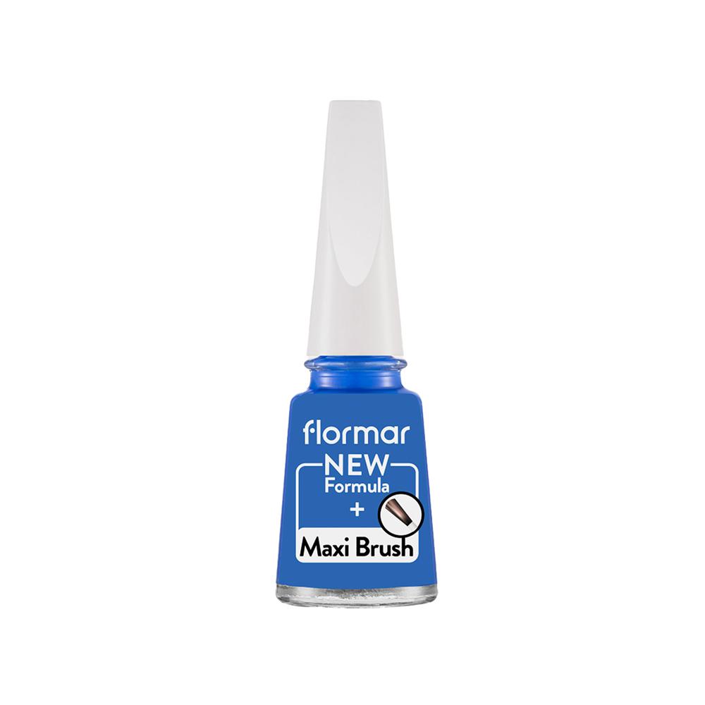 Flormar Nail Enamel - 487 Navy Blue – 11ml