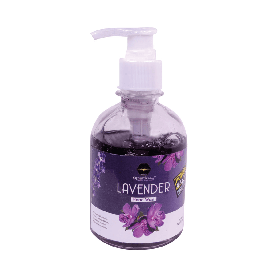 Spark Bliss Lavender Liquid Surfactant Based Hand Wash – 250ml