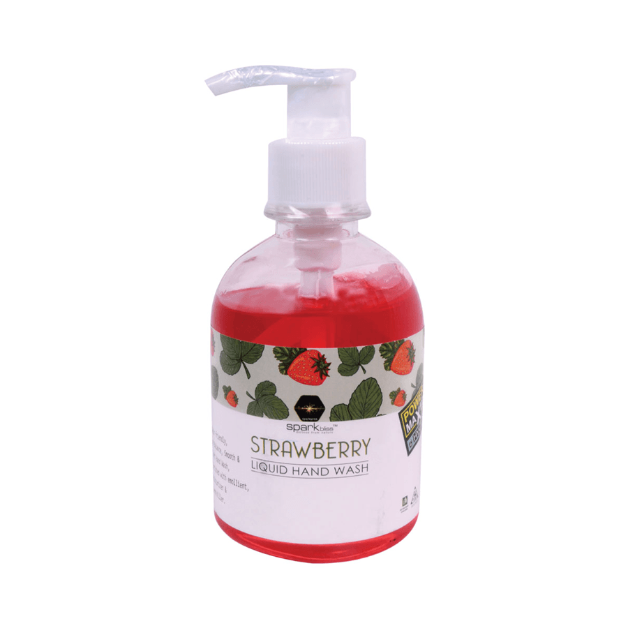 Spark Bliss Strawberry Liquid Surfactant Based Hand Wash – 250ml