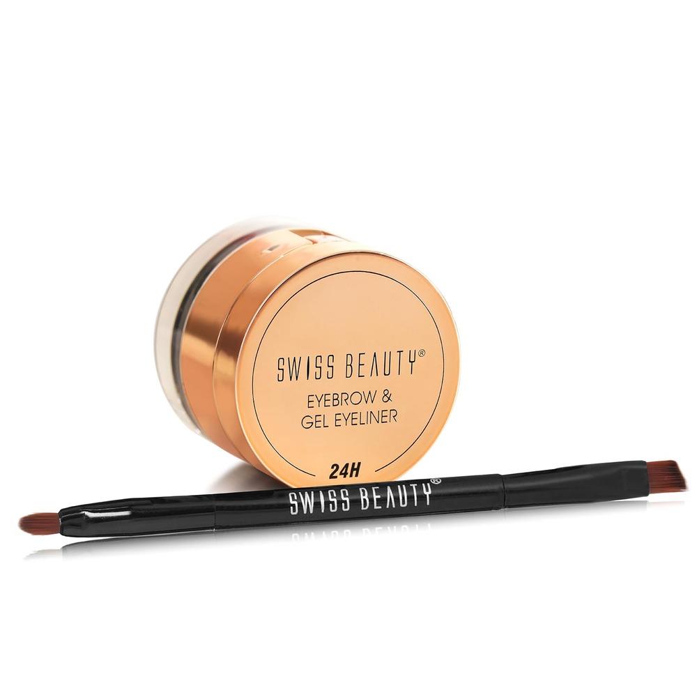 Swiss Beauty Eyebrow & Gel Eyeliner 2 in 1 – 7gm