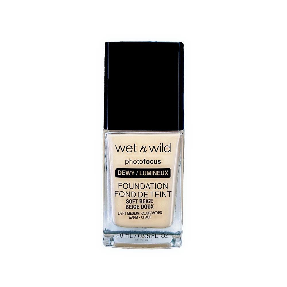 Wet N Wild Photo Focus Dewy Foundation Soft Beige – 28ml
