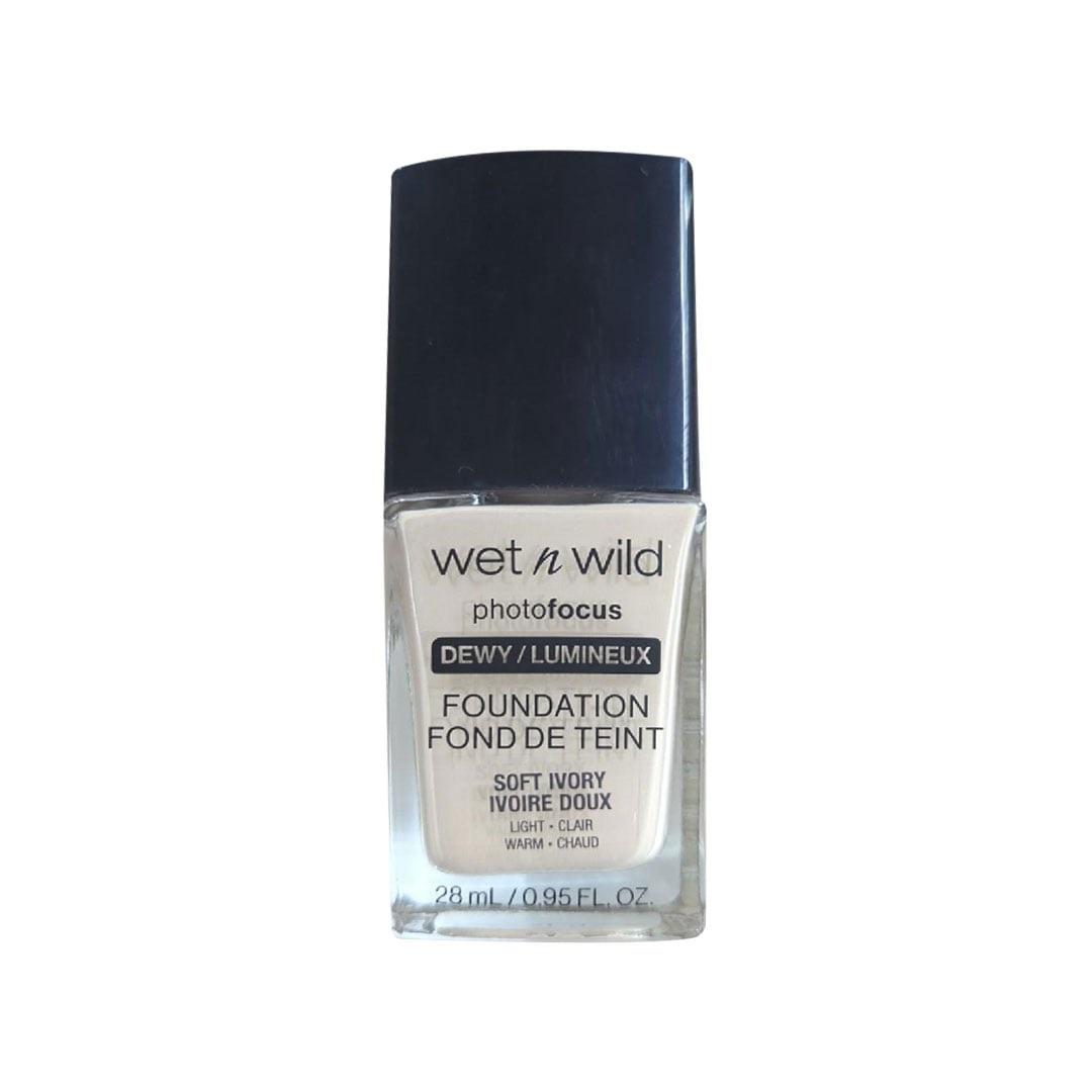 Wet N Wild Photo Focus Dewy Foundation- Soft Ivory – 28ml