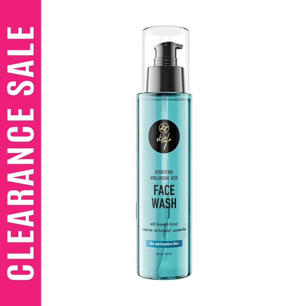 Skin Cafe Hydrating Hyaluronic Acid Face Wash with Seaweed Extract (Expiry Date - January 2026) – 140ml