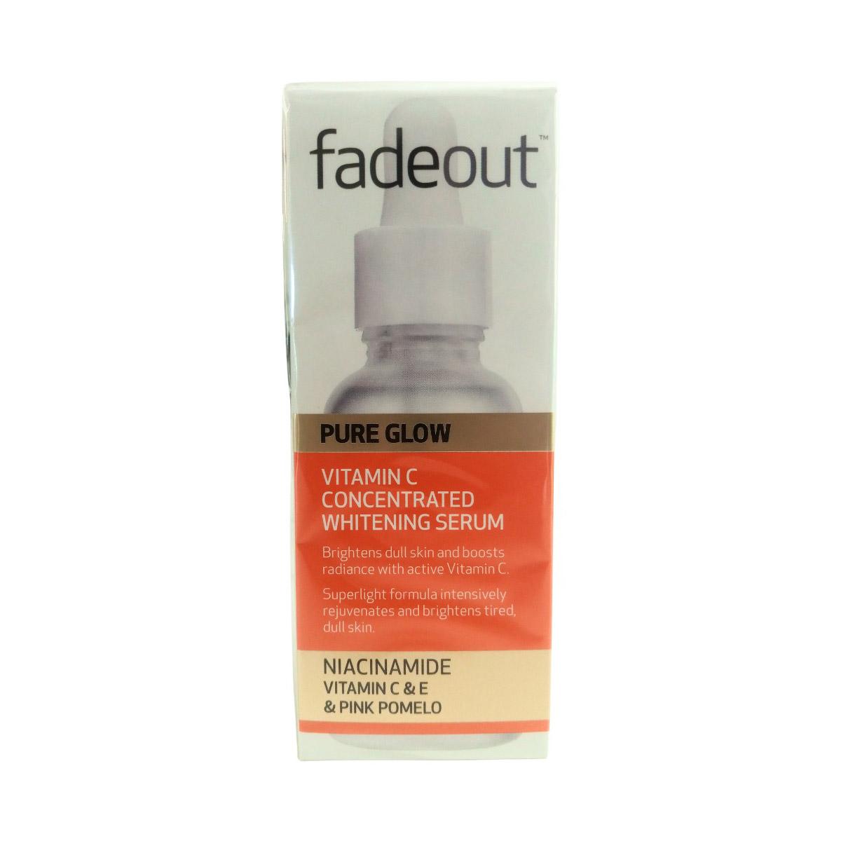 Fade Out Pure Glow Vitamin C Concerntrated Whitening Serum 30ml – Fadeout