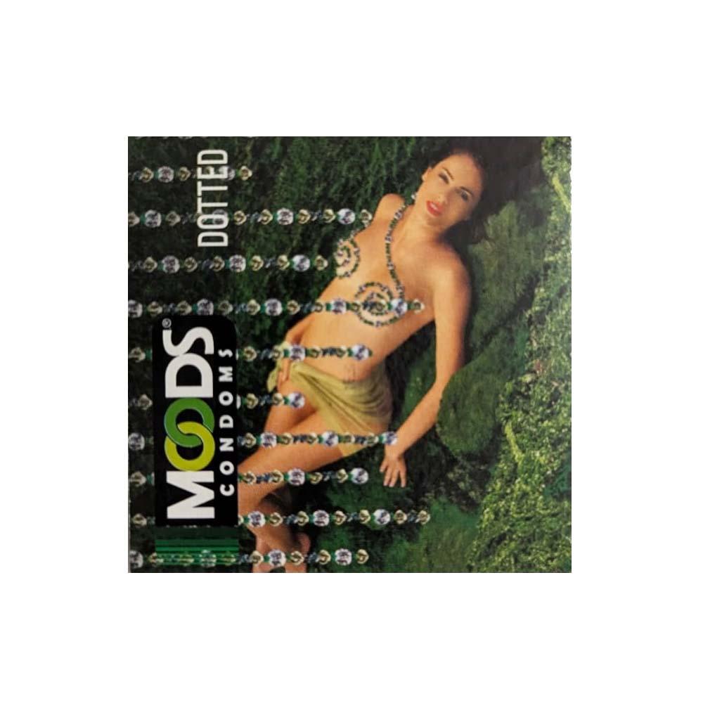 Moods Dotted Natural Lubricated Premium Condom - 3Pcs Pack